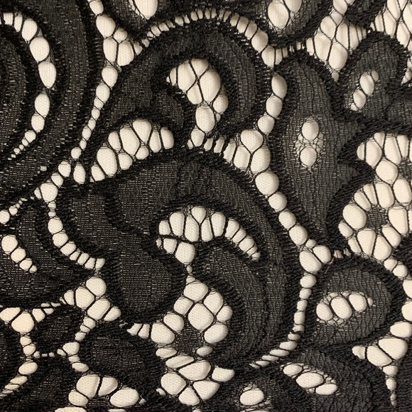 Socialte black and white lace dress size XS - Picture 2 of 4